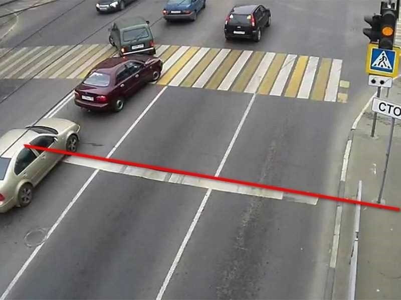 Штраф за нарушение пересечения стоп-линии на светофоре - узнайте подробнее и избегайте наказания